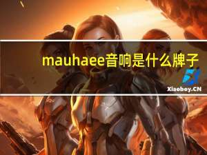 mauhaee音响是什么牌子