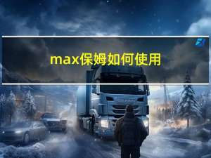 max保姆如何使用（max保姆）