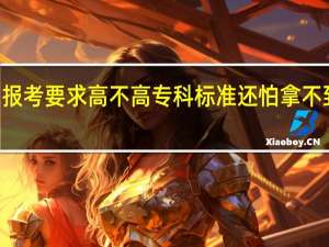 mba报考要求高不高专科标准还怕拿不到通关证吗