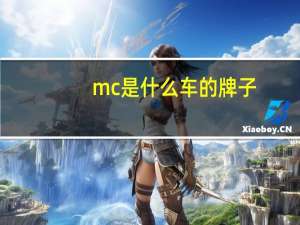 mc是什么车的牌子（mc是什么车）