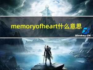 memoryofheart什么意思