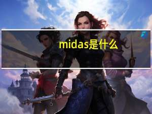 midas是什么（midas是个什么软件）