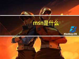 msn是什么（msn卸载）