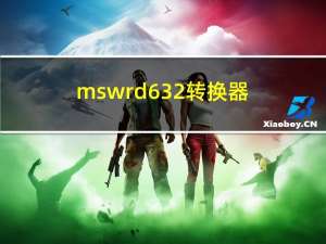 mswrd632转换器（mswrd632）