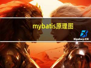 mybatis原理图（mybatis原理）