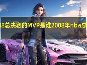nba2008总决赛的MVP是谁 2008年nba总决赛技术统计
