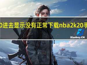 nba2k20进去显示没有正常下载 nba2k20手机版免费下载