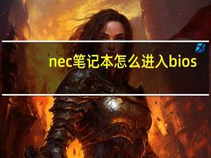 nec笔记本怎么进入bios（nec笔记本）