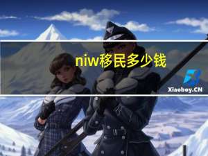 niw移民多少钱