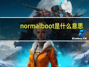 normal boot是什么意思