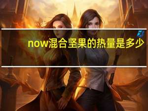 now 混合坚果的热量是多少