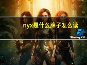 nyx是什么牌子怎么读