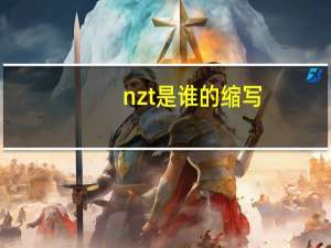 nzt是谁的缩写