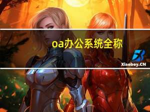 oa办公系统全称