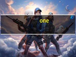 one...the other的例句