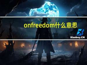 on freedom什么意思（freedom什么意思）