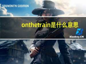 onthetrain是什么意思