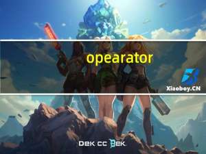 opearator（OPEAR）