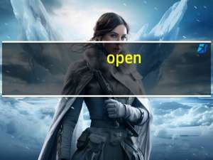 open