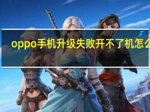 oppo手机升级失败开不了机怎么办（手机升级失败开不了机怎么办）