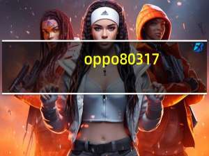 oppo80317（oppo803）