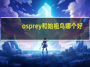 osprey和始祖鸟哪个好
