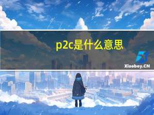 p2c是什么意思