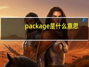 package是什么意思（Pack up）