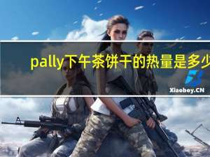 pally 下午茶饼干的热量是多少