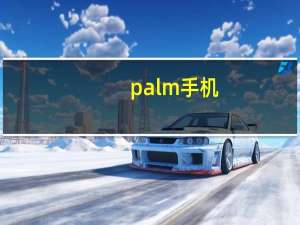 palm手机（有人了解palm的手机吗）