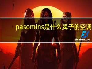 pasomins是什么牌子的空调