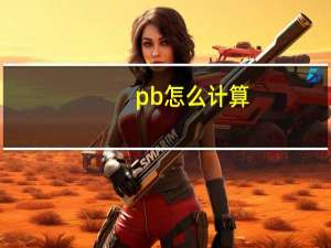 pb怎么计算