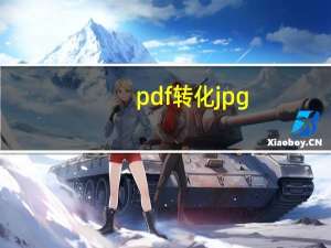 pdf转化jpg（pdf如何转换成jpg格式）