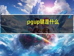pgup键是什么