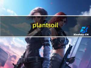 plant soil