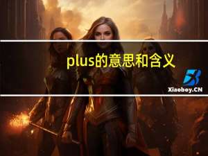 plus的意思和含义