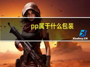 pp属于什么包装