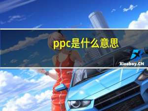 ppc是什么意思（ppc）