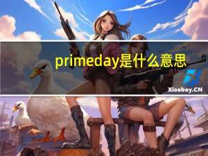 prime day是什么意思（prime是什么意思）