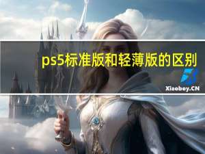 ps5标准版和轻薄版的区别