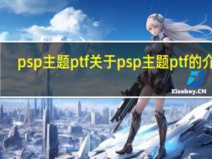 psp主题ptf 关于psp主题ptf的介绍