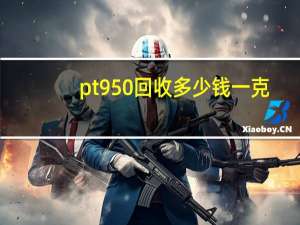 pt950回收多少钱一克