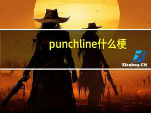 punchline什么梗