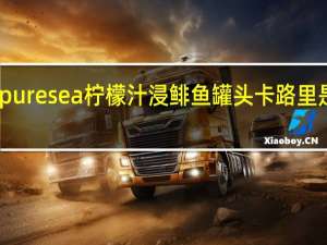 pure sea 柠檬汁浸鲱鱼罐头卡路里是多少