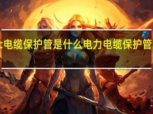 pvc电缆保护管是什么 电力电缆保护管生产厂家