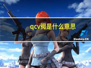 qcv阀是什么意思