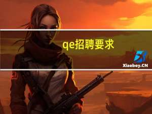 qe招聘要求