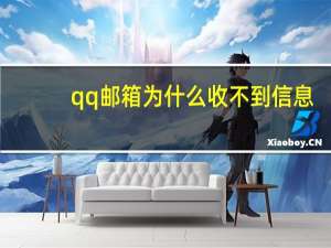 qq邮箱为什么收不到信息（qq邮箱为什么要打卡）