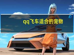 qq飞车适合的宠物