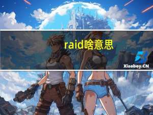 raid啥意思（RAID模式这是什么意思）